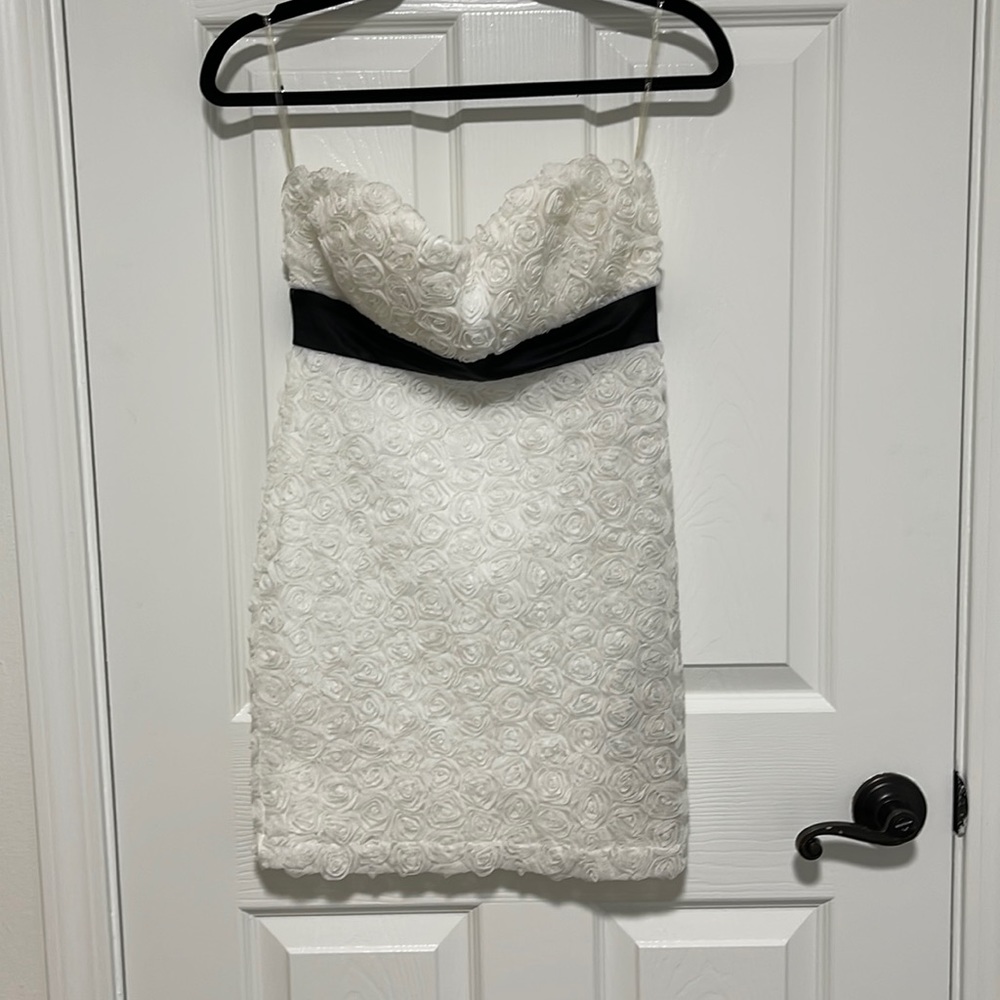 Black and white dress